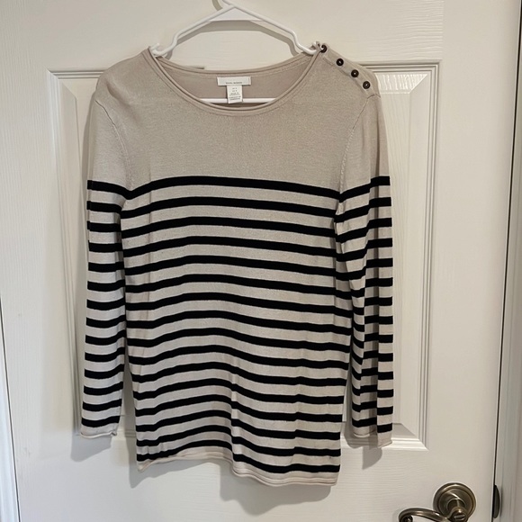 H&M STRIPED TOP - Picture 1 of 3